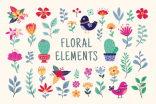 Download Beautiful Floral Graphics and Illustration - Premium Bundle